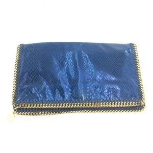 Stella McCartney Blue Falabella clutch